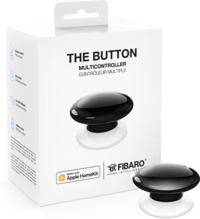 Fibaro The Button Voor Apple HomeKit - Zwart