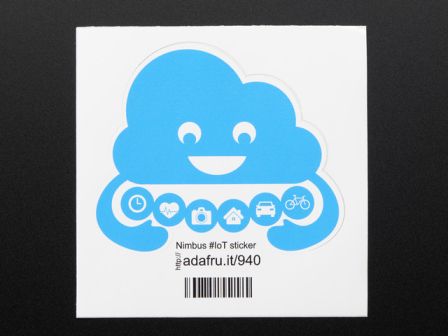 Nimbus the Cloud - Internet of Things- Sticker!