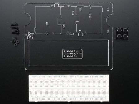 Pi-Dish voor Raspberry Pi Inclusief Breadbord