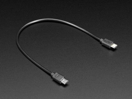 Adafruit: Micro USB to Micro USB OTG Cable - 10-12" / 25-30cm long