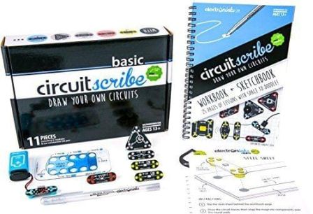 CircuitScribe Basis Kit 11-delig met Boekje Zilver