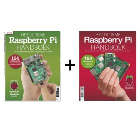 -ACTIE- Het Ultieme Raspberry Pi Handboek 2019 + Raspberry Pi Handboek 2020