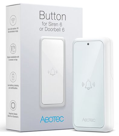 Aeotec Button (voor Doorbell 6 en Siren 6)