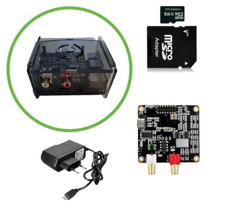 Raspberry Pi 3B+ Allo BOSS Audio Kit