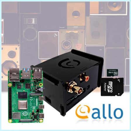 ALLO DigiOne Signature Audio Kit met Raspberry PI 4B
