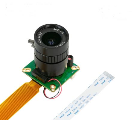 Arducam High Quality IR-CUT Camera for Raspberry Pi, 12.3MP 1/2.3 Inch IMX477 HQ Camera Module with 6mm CS Lens