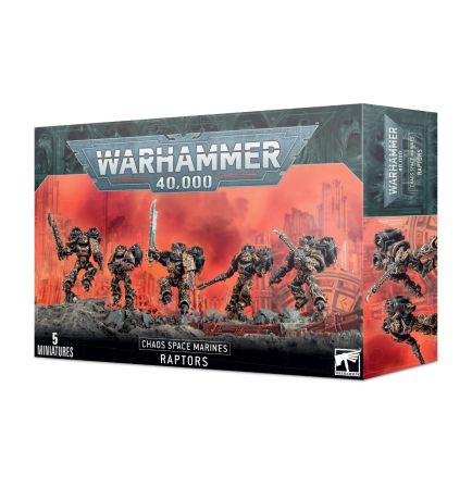Warhammer Chaos Space Marines Raptors 40,000