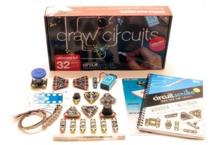 CircuitScribe Ultimate Kit 32-delig met boekje Zilver