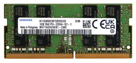 Samsung 16GB DDR4 PC4-25600 SO-DIMM