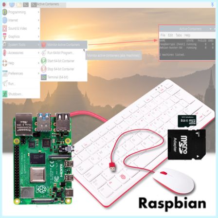 Raspberry Pi 4 Model B / 4GB Desktop Kit