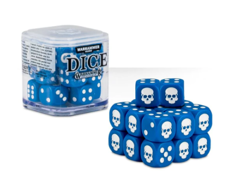 Warhammer Dice Cube 12mm - Blue