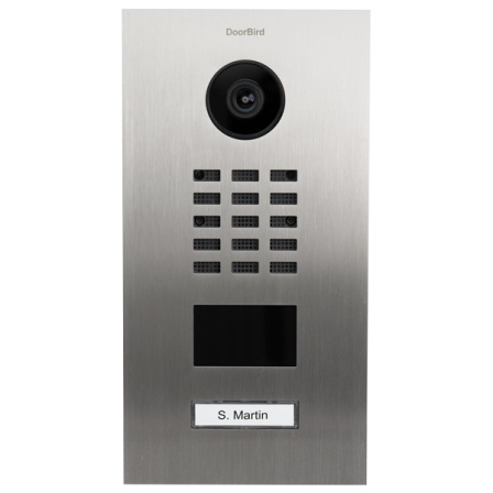 DoorBird - D2101V IP Video Door Station (In/opbouwbehuizing)
