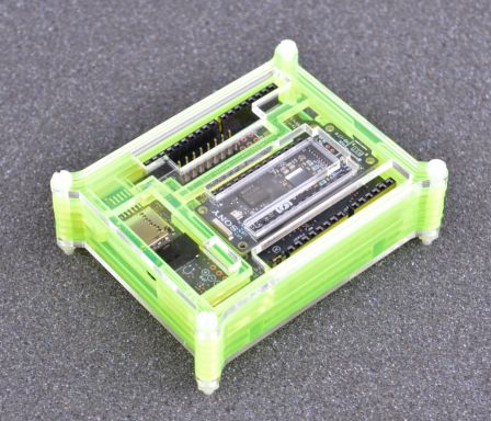 Primo Components Spresense Main Board + Extension Behuizing Neon