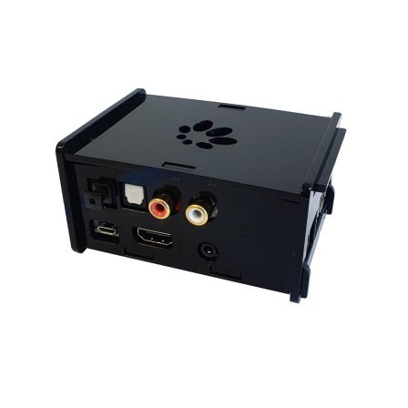 HifiBerry DAC+ DSP Behuizing voor Raspberry PI 3B (+) - Zwart