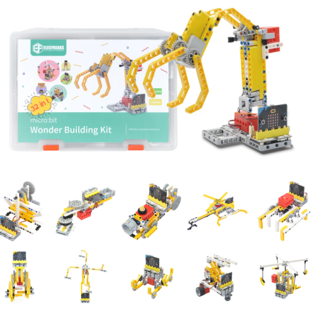 ELECFREAKS 32-in-1 Wonder Robot Building Kit voor micro:bit – EF08239