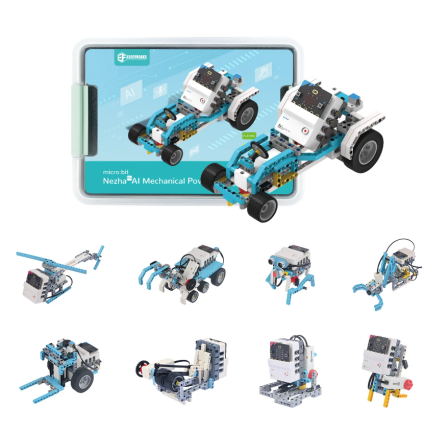 ELECFREAKS Nezha Pro AI Mechanical Power Kit voor micro:bit – EF08437