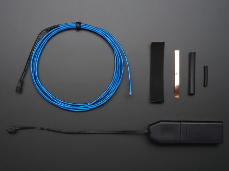 EL Wire Starter Kit - Blauw 2.5m