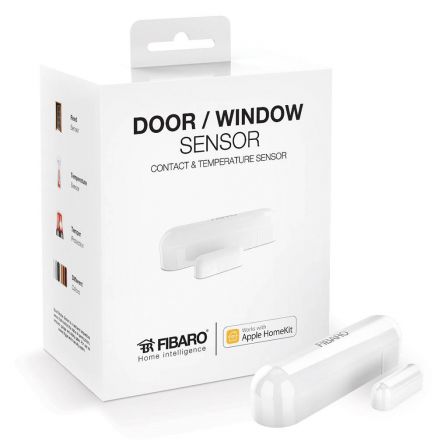 Fibaro Deur/Raam Sensor voor Apple Homekit - Wit