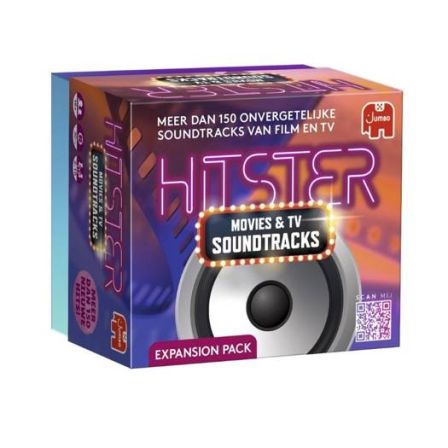 Jumbo Hitster Movies & TV Soundtracks – Uitbreidingsset met 150+ Soundtracks