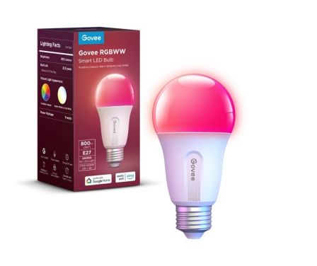 Govee RGBWW Smart LED Bulb E27 (800lm)