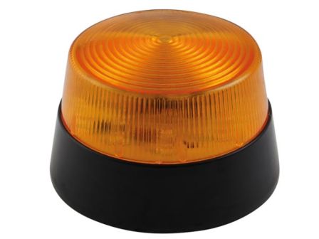 Velleman HAA40AN Amber LED Knipperlicht 12V – 15 LED's – Ø77 mm