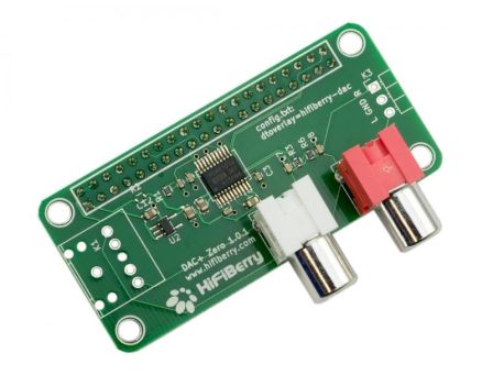 Hifiberry DAC+ voor Raspberry Pi Zero