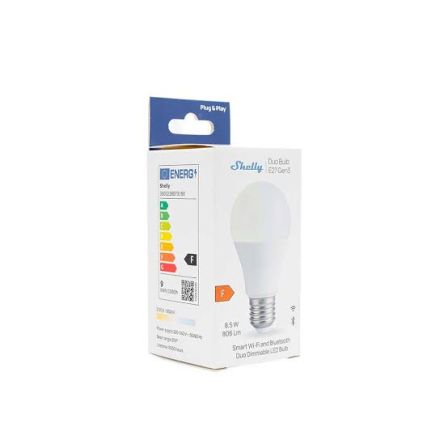 Shelly Duo Slimme Lamp E27 Gen3