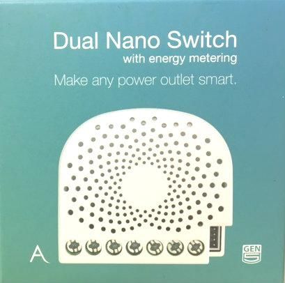 Aeotec Dual Nano Switch with Power Metering