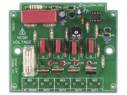 Velleman 4-Kanaals looplicht K8032