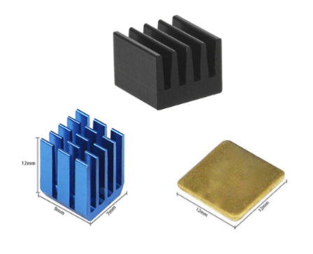 Ultieme Koelbundel voor Raspberry Pi – 3-delige Heatsink Set