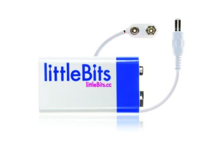 Littlebits  9v Battery + Cable a1