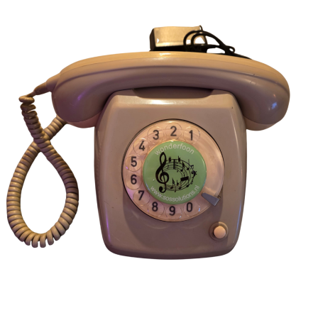 Kant en Klare Wonderfoon Mini Jukebox, Uiterlijke Kwaliteit: Zichtbaar Gebruikt