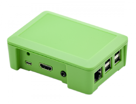 B+ - 2B - 3B - 3B+ Behuizing Cyntech - Groen