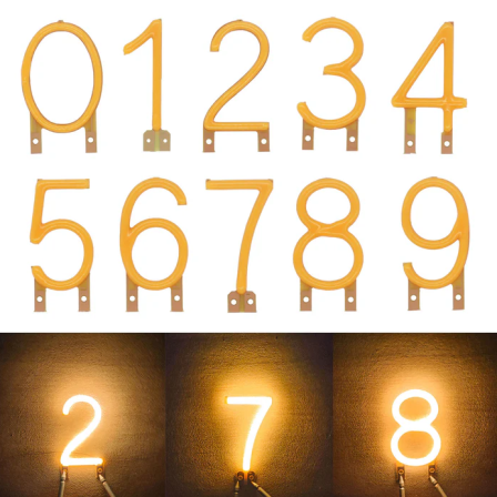 LED Filament Getallen