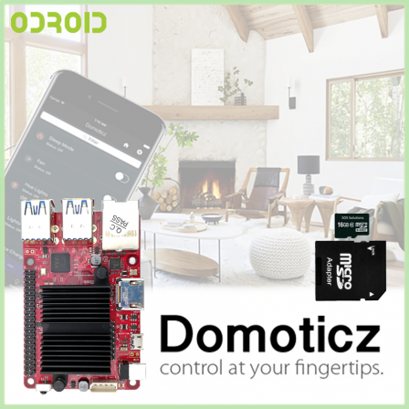 Odroid C4 Domoticz Starter Kit