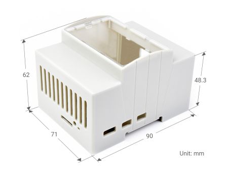 DIN-rail behuizing voor Raspberry Pi 5