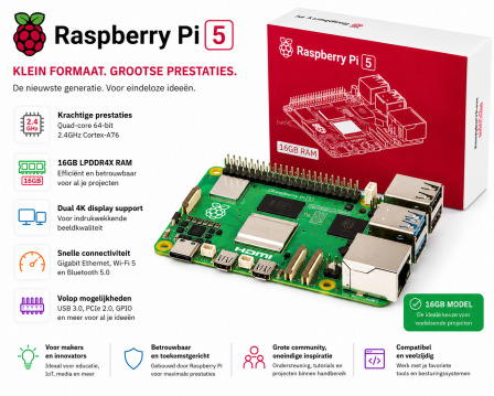 Raspberry Pi 5 / 16GB 2025 Model