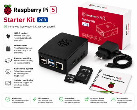 Raspberry Pi 5 / 2GB Starter Kit