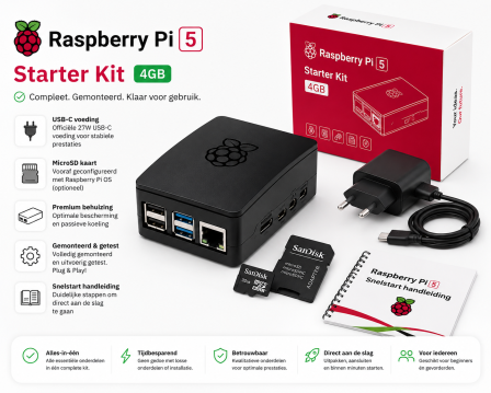 Raspberry Pi 5 / 4GB Starter Kit