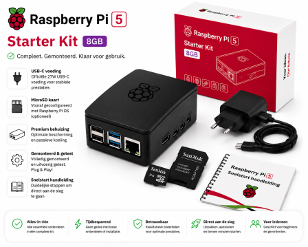 Raspberry Pi 5 / 8GB Starter Kit