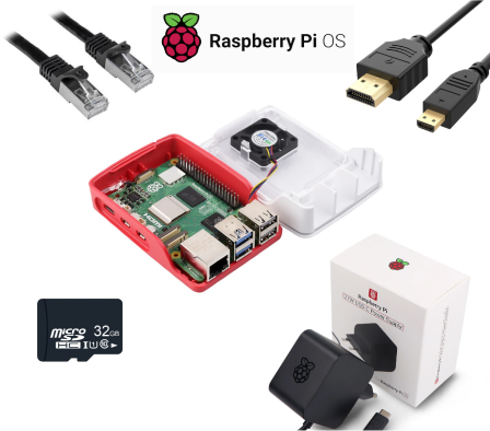 Complete Raspberry Pi 5 8GB Model Starter Kit Plug-And-Play