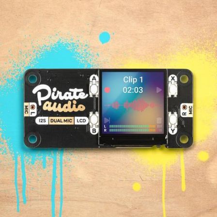 Pimoroni Pirate Audio: Dual Mic voor Raspberry Pi