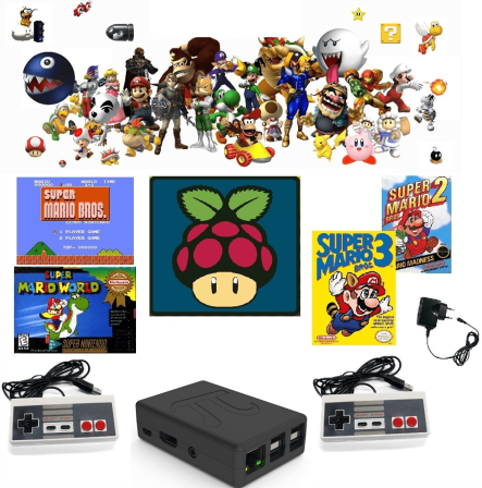 Raspberry Pi 3B+ Retro Game Console Emulator