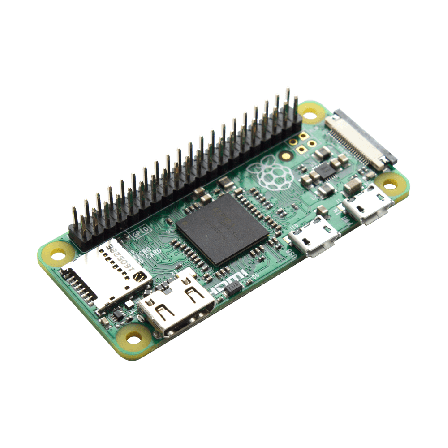 Raspberry PI Zero 1.3 + 40p Header Gesoldeerd