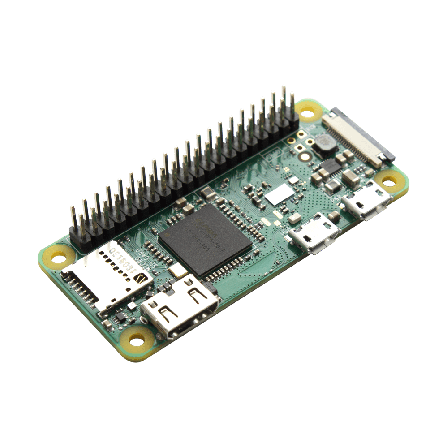 Raspberry Pi Zero W + 40p Header Gesoldeerd