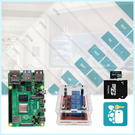 Raspberry Pi Controller Kit Plug&Play|Schakel wat u maar wilt met uw Smartphone (Android)