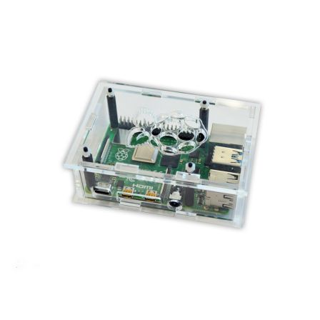 Behuizing voor de Raspberry PI 4B - Transparant