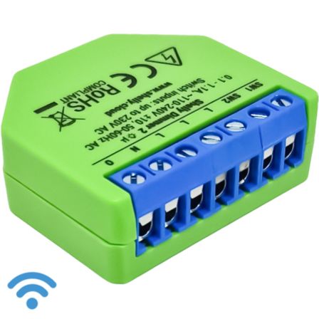 Shelly Dimmer 2 - Wifi Dimschakelaar voor LED en Gloeilampen