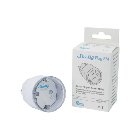 Shelly Plug PM Gen3 - Wit