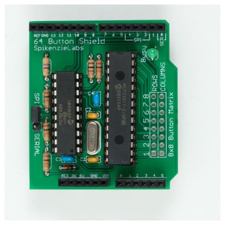 SpikenzieLabs 64 Button Shield